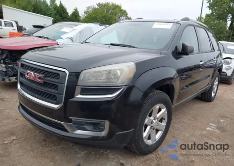 2014 GMC Acadia Sle-1 from USA, damaged, VIN 1GKKVNED0EJ327863